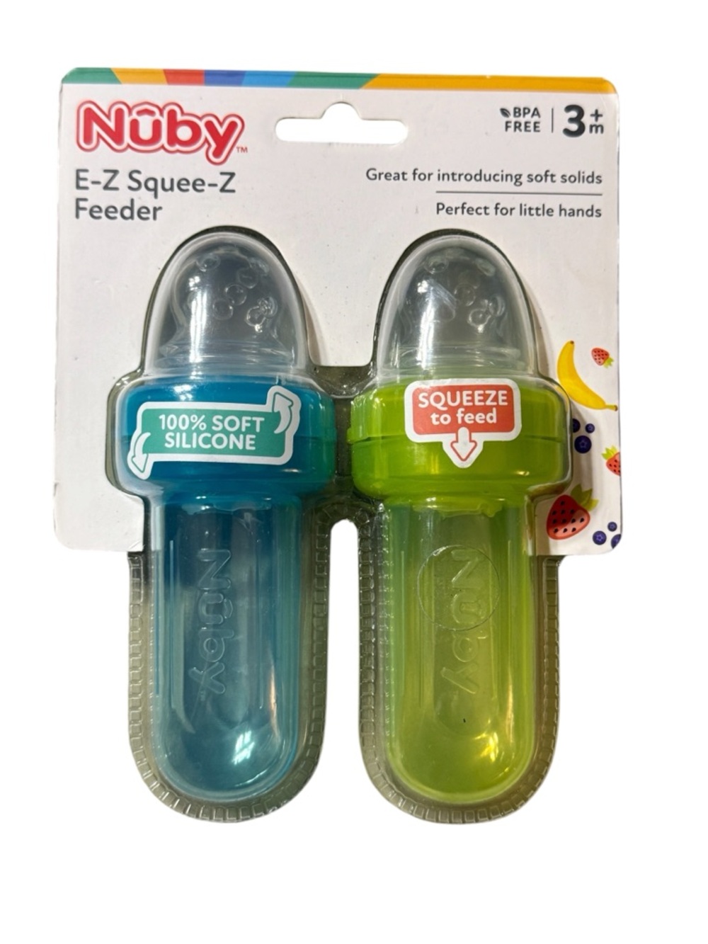 Nuby Baby E-Z Squee-Z Squeeze Feeder